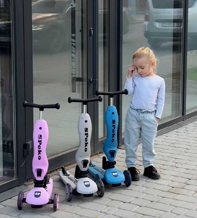 Самокат детский Prime Dual трехколесный беговой 2 в 1  ‼️ТОП ЦЕНА ‼️