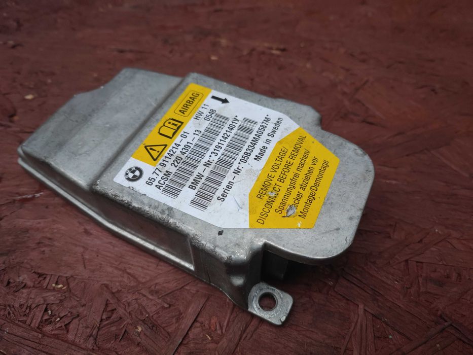 BMW E60 / E61 ORYGINALNY Sterownik poduszek pow. Airbag Europa