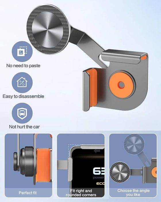 Магнітний тримач телефону Tesla model 3/Y