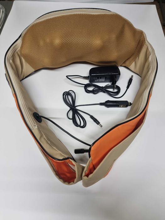 3D SHIATSU - Masażer pleców, szyi, ciała, grzanie, podświetlanie