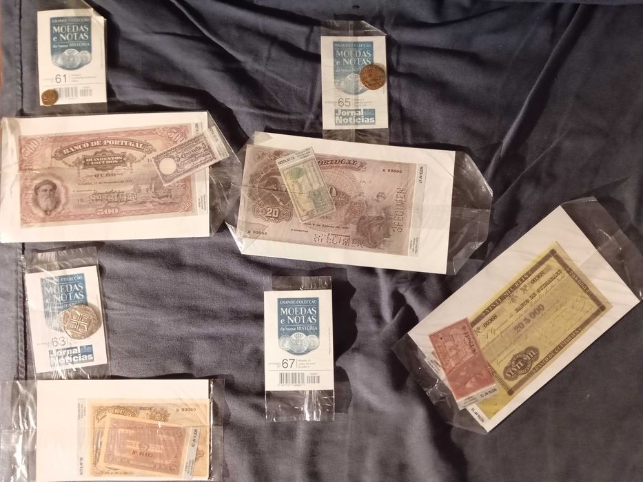 Grande Coleção Moedas e Notas da Nossa História (Jornal de Notícias)