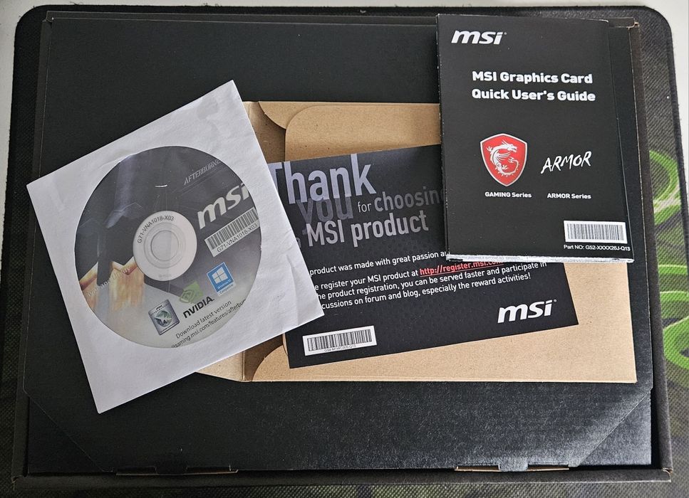 Placa gráfica MSI Aero GeForce GTX 1080 OC.