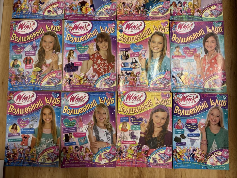 Журнали Вінкс Winx Волшебный клуб