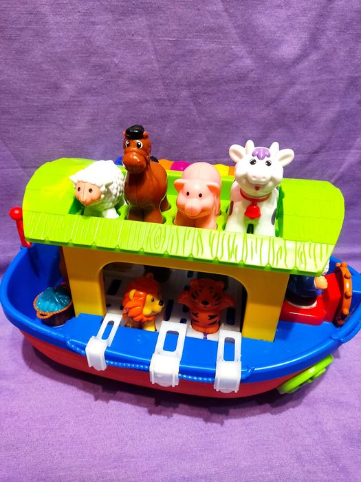 Іграшка музична Ковчег Ноя (українською)