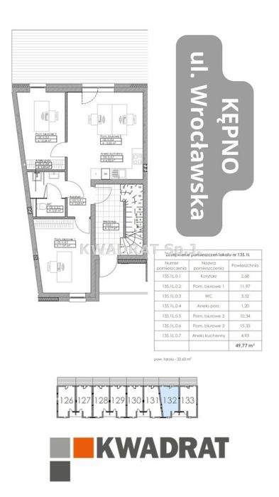 Mieszkanie inwestycyjne - Kępno pow. 45,53m2