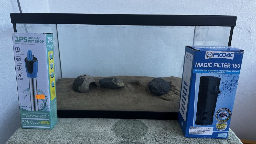 Aquário 55 litros