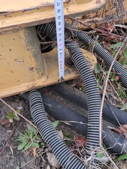 Minikoparka Cat 302.5 ramię do koparki, banan