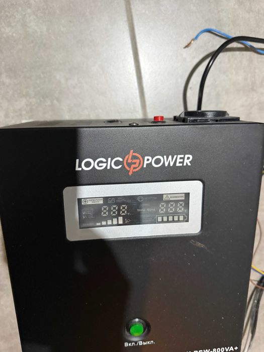 Продам ДБЖ LOGIC POWER 12 v з правильною синусоїдою LPY-W-PSW-800VA