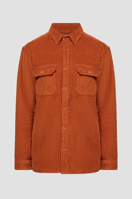 ОРИГІНАЛ Levi's левайс левіс Jackson worker руда вельветова сорочк 2ХЛ