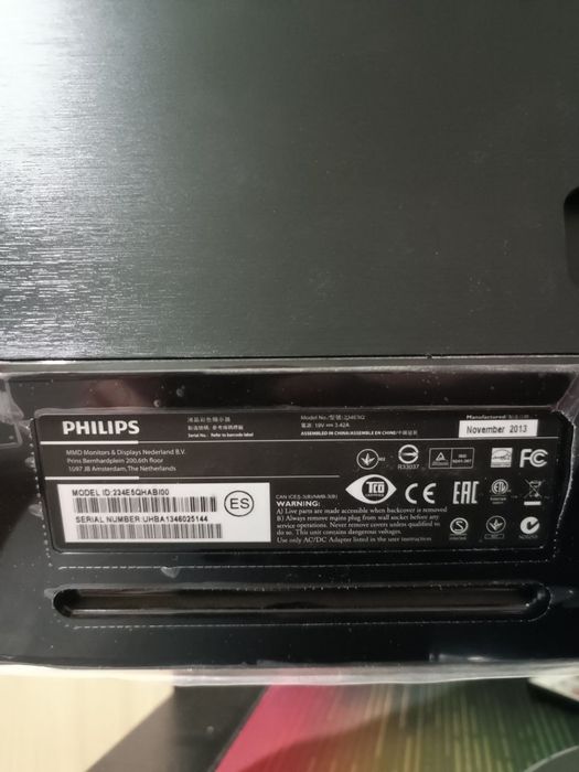 Монитор Philips 234E5 на запчасти!