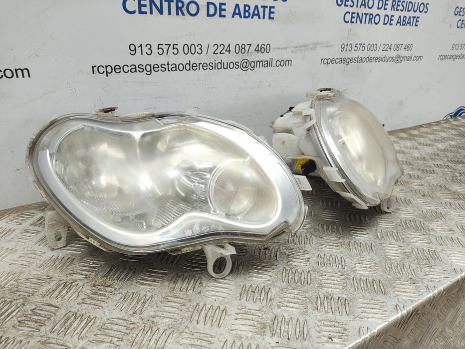 Óticas Ótica Esquerda Direita Original Smart Fortwo W450 Facelift 2002 a 2007