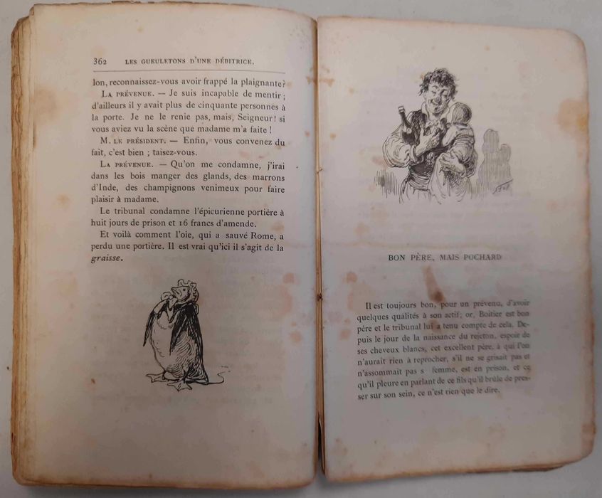 Sądy Komiksowe Jules Moinaux Les Tribunaux Comiques 1881 r. KOMIKS