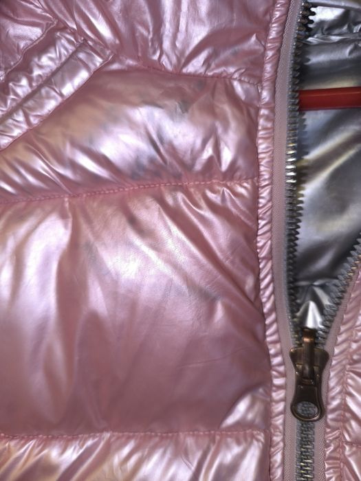 Piękna dwustronna zimowa kurtka damska M/L