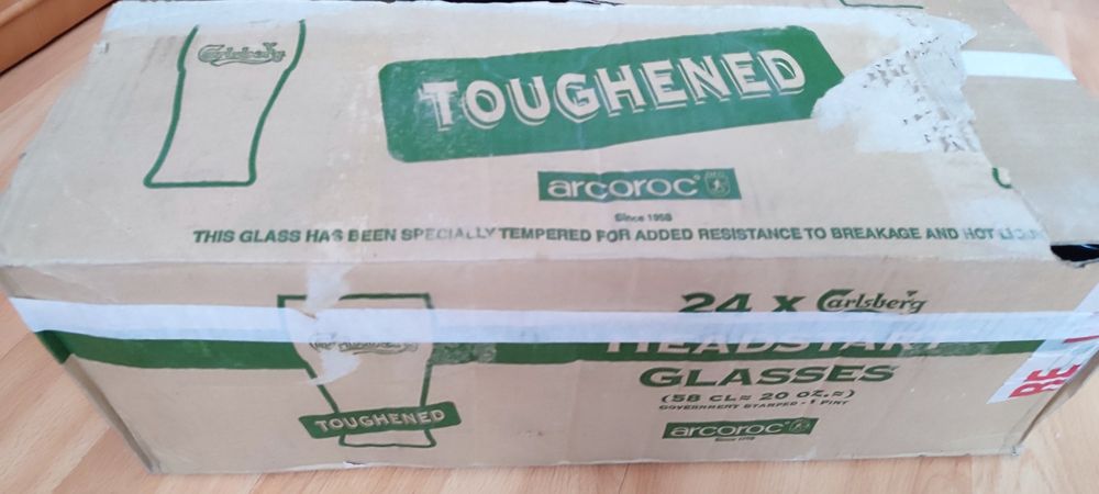 Kufle do piwa Carlsberg 6 sztuk