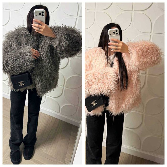 Шуба жіноча дуже стильна та тепла | шуба женская зимняя модель 660