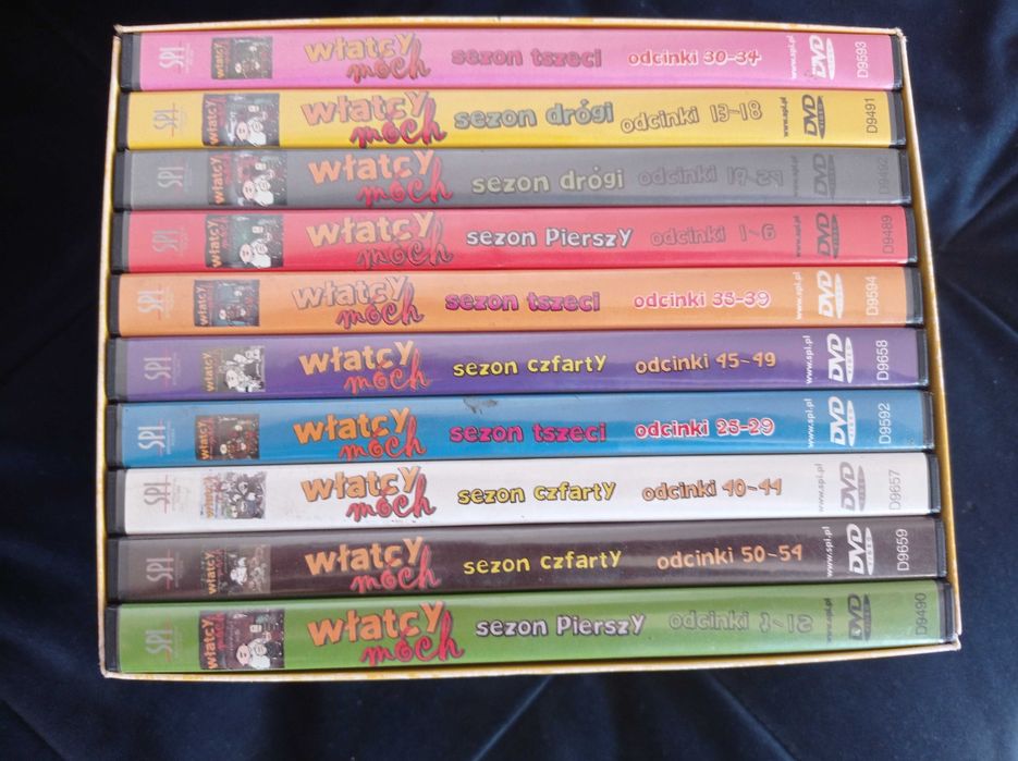 Wlatcy Móch- Pakiet oryginalny 10 x DVD