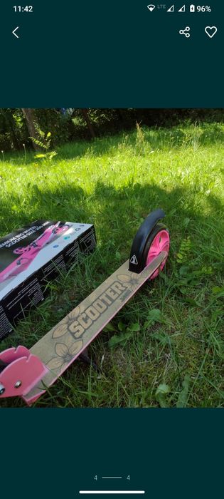 Hulajnoga dla dziewczynki