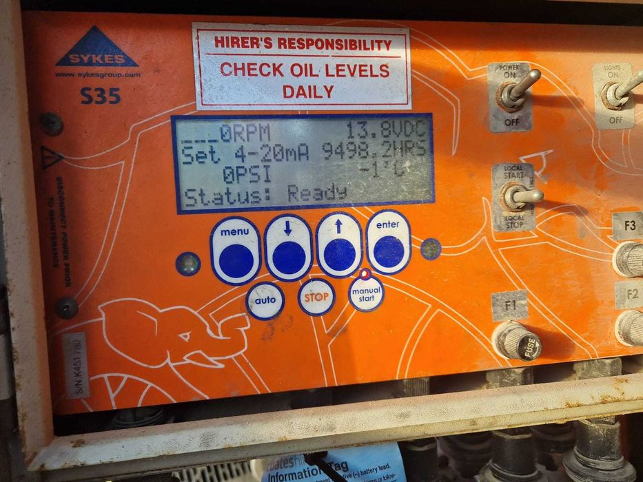 POMPA WODY/MOTO POMPA Sykes CP220i Silnik Perkins