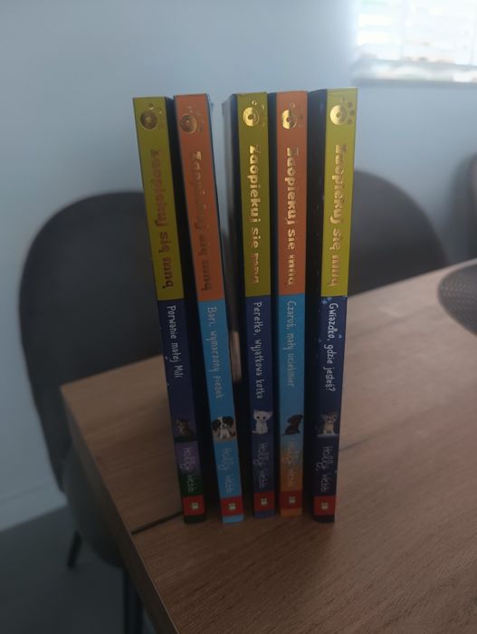 Książeczki z serii "zaopiekuj się mną," 5 szt