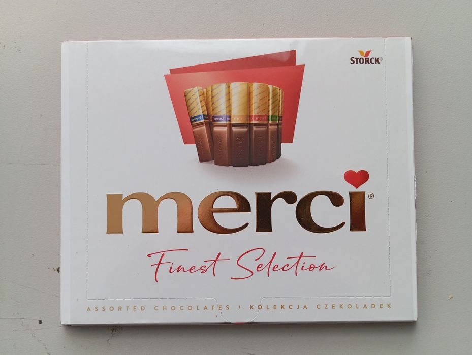 Bombonierka Czekoladki Merci Finest Selection 250 g 10 szt.