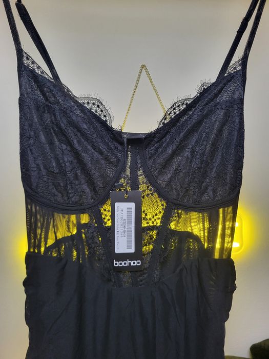Nowa sukienka  czarna Bohomam z metką – krótka / dopasowana / bodycon