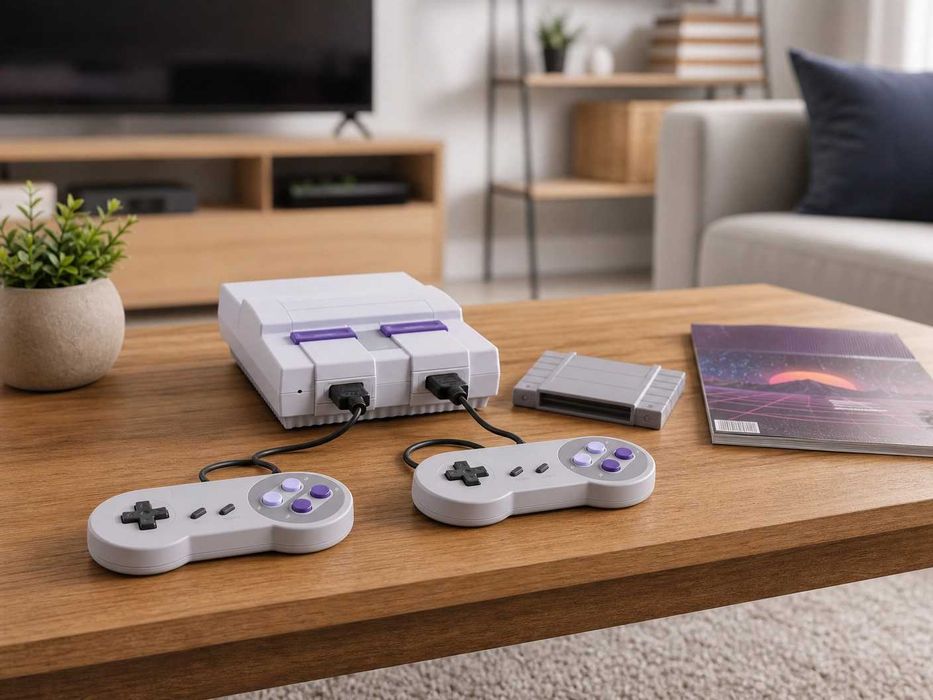 Consola Retro SNES + Raspberry PI 16gb + Acessórios