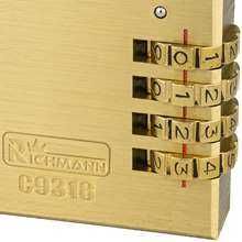 kłódka na szyfr złota, 50MM