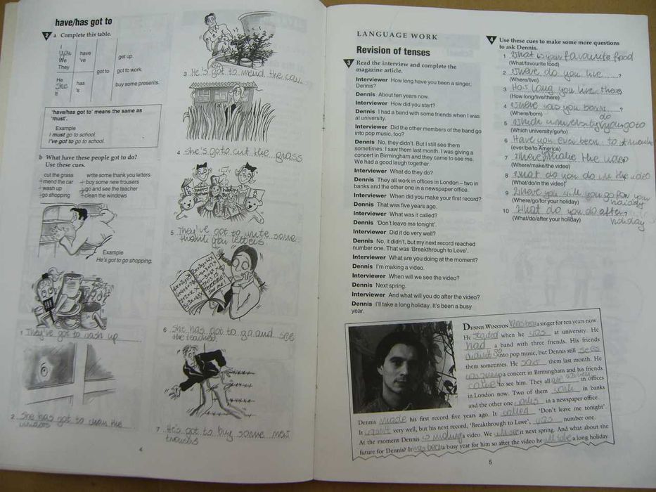 New Hotline Oxford University Press workbook pre-intermediate