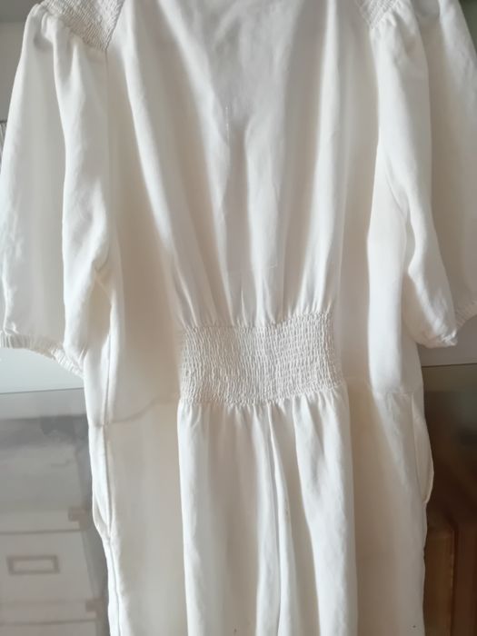 biały lniany kombinezon marki Accessorize  London  xl