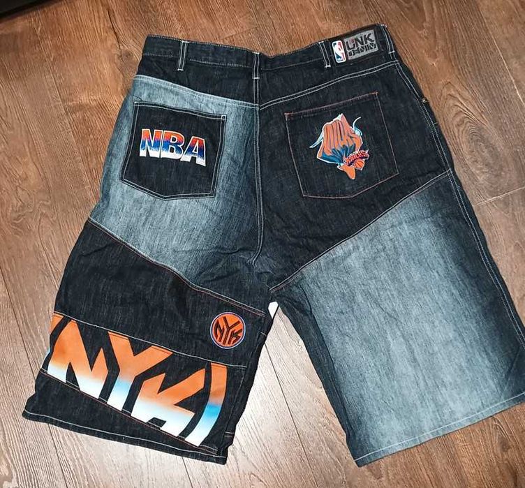 New YORK Knicks  ŚWIETNE Spodenki męskie NBA-UNK-UNIKAT !!!
