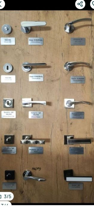 Uchwyty do okien i drzwi