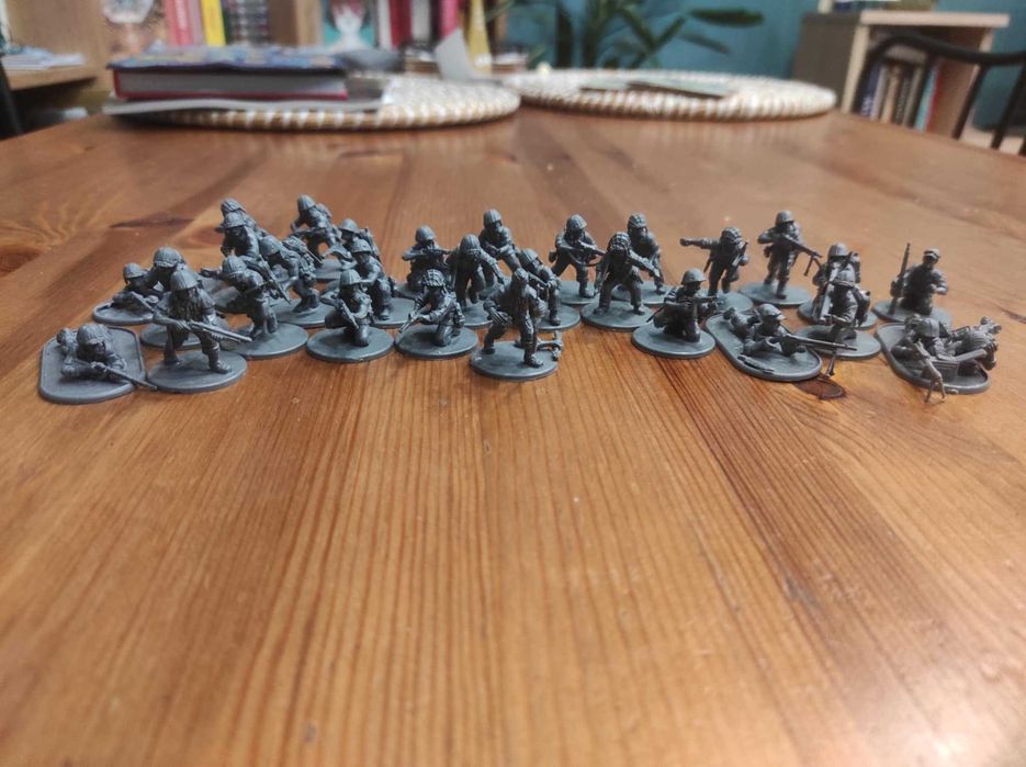 Bolt action Us Marines Box set (zestaw 30 figurek)