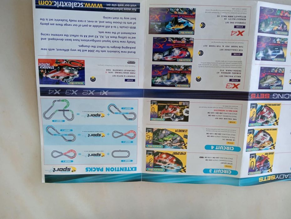 Pista de carrinhos telecomandados scaletrix