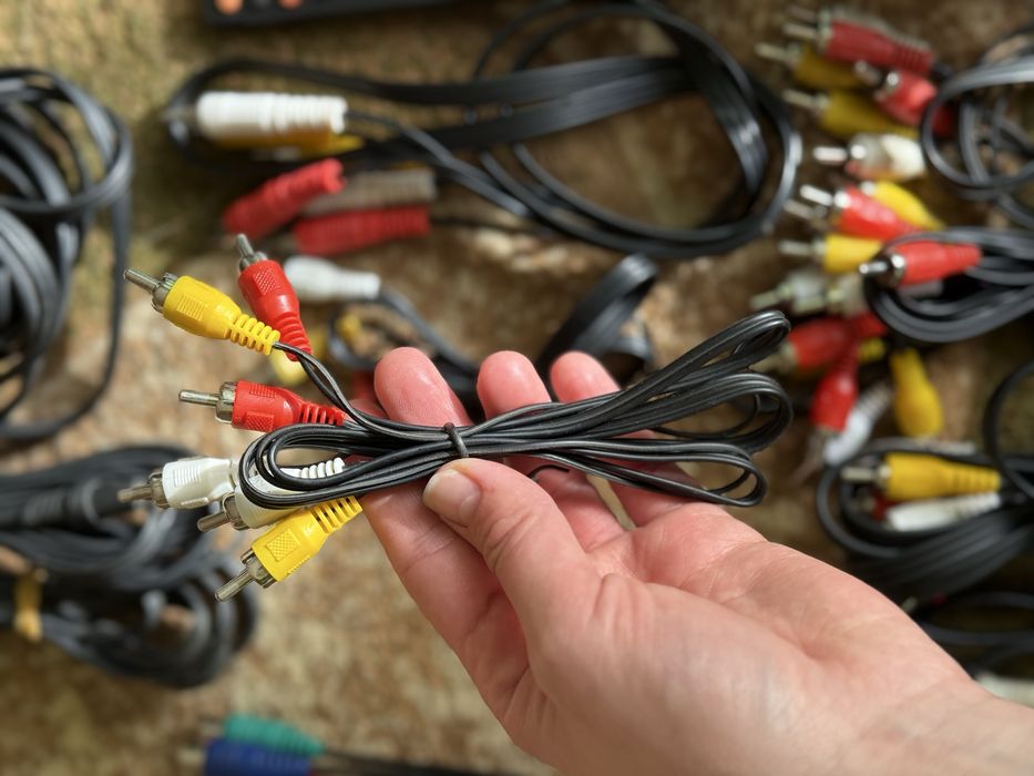 телебачення тюльпан аудіокабель перехідник блок живлення HDMI usbmini