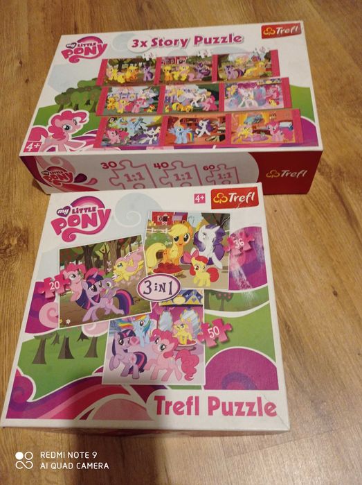 Puzzle my litty pony 11 obrazków i szablony do malowania