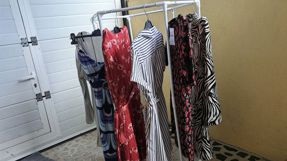 6 vestidos novos tudo 8€