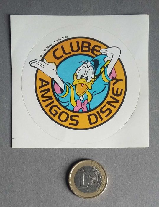 Autocolante do Clube Amigos Disney