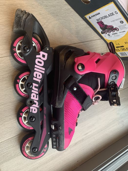 Ролики Rollerblade,Шолом Globber