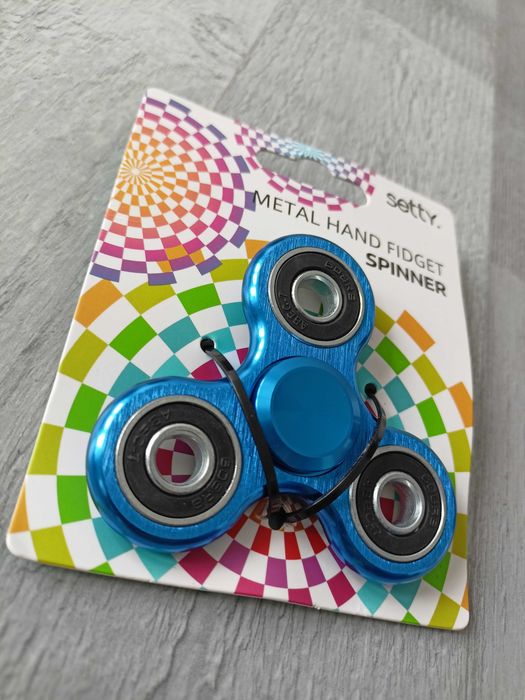 Fidget spinner metaliczny