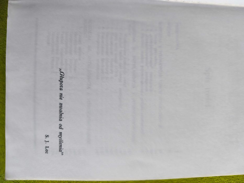 Inteligencja i procesy poznawcze