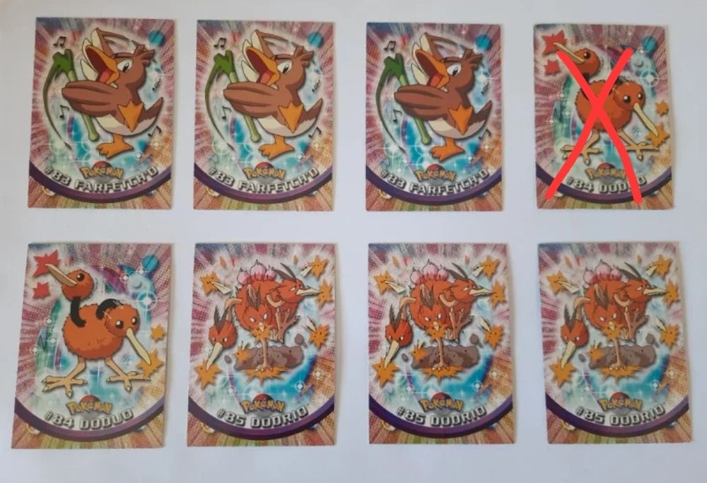 Cartas pokemon topps series 2 - anuncio 1/2 - venda à unid