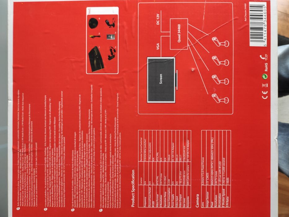 Kit câmaras de videovigilância
