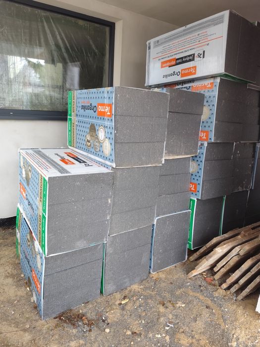 Styropian 20cm Grafitowy - Termo Organika Fasada nowy - 32 opakowania