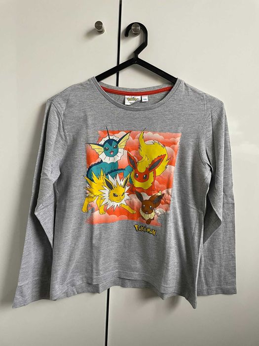 Tshirt manga comprida Pokémon 10 anos