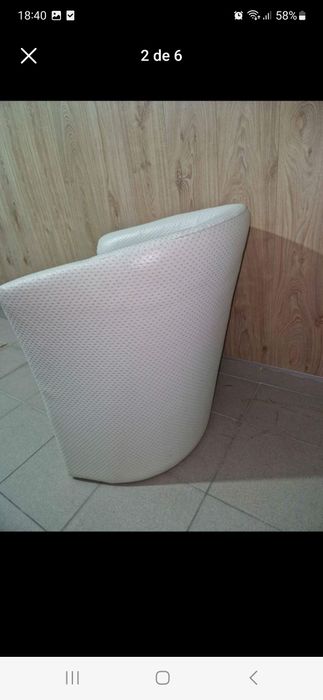 Poltrona/sofá com brilhos