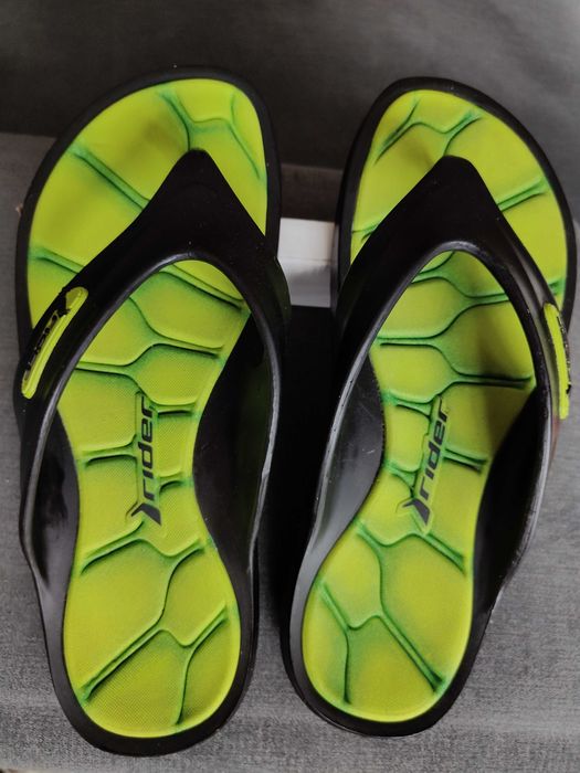 Japonki męskie Rider,róż.41, niebieskie.