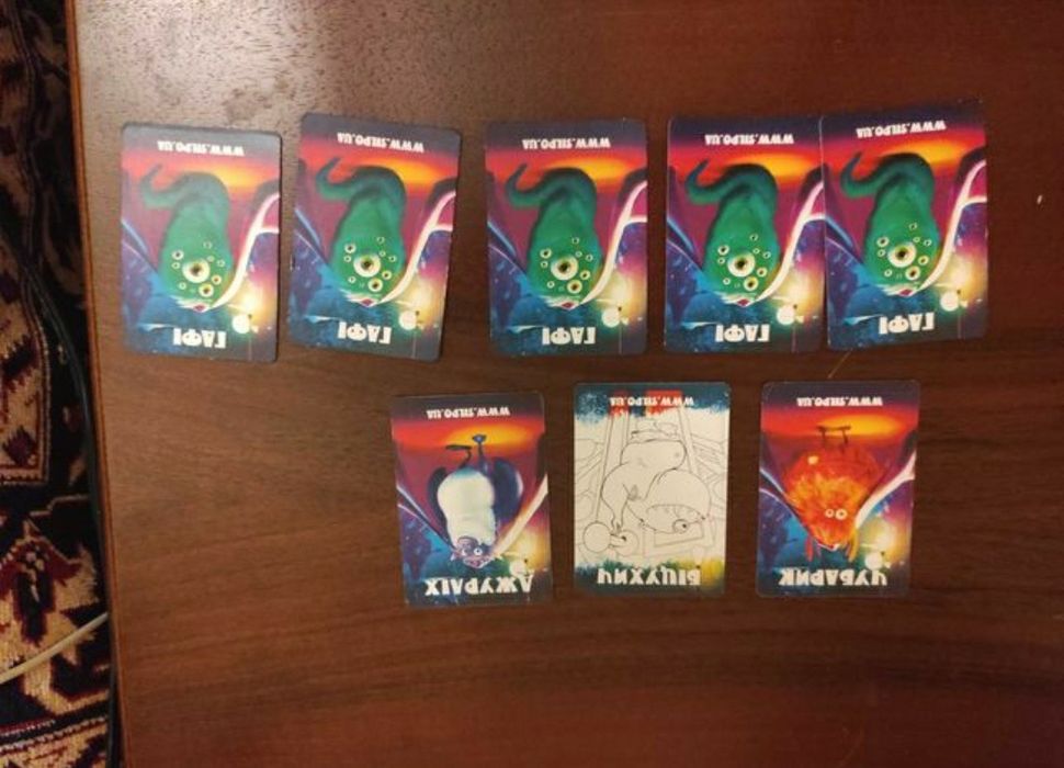 Карточки для коллекции Ниндзя и другие