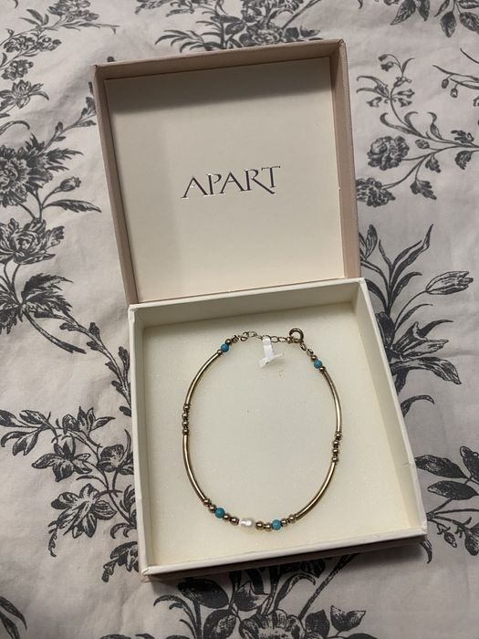 Bransoletka deliaktna z perelka nowa apart