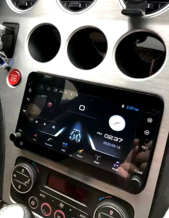 Rádio Android 14 com GPS Alfa Romeo 159,Brera, Sportwagon (Artigo Novo