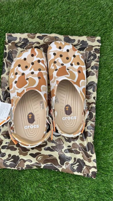 Bape crocks bej 39
